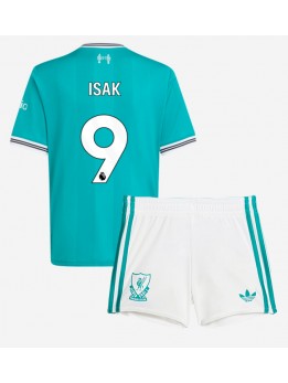 Billige Liverpool Alexander Isak #9 Tredjedraktsett Barn 2025-26 Kortermet (+ Korte bukser)